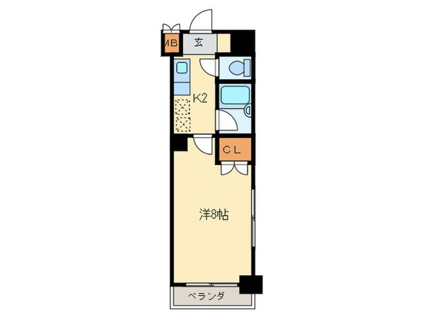 リファレンス県庁口の物件間取画像